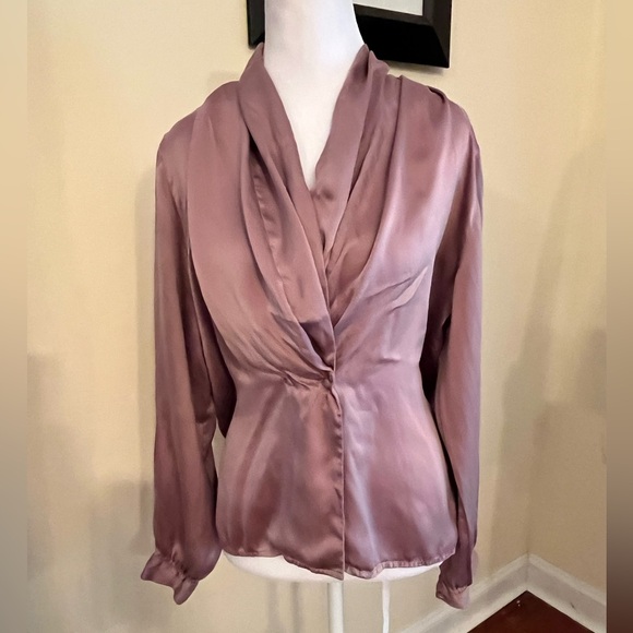 Anna And Frank Tops - Anna And Frank Silk Wrap Blouse